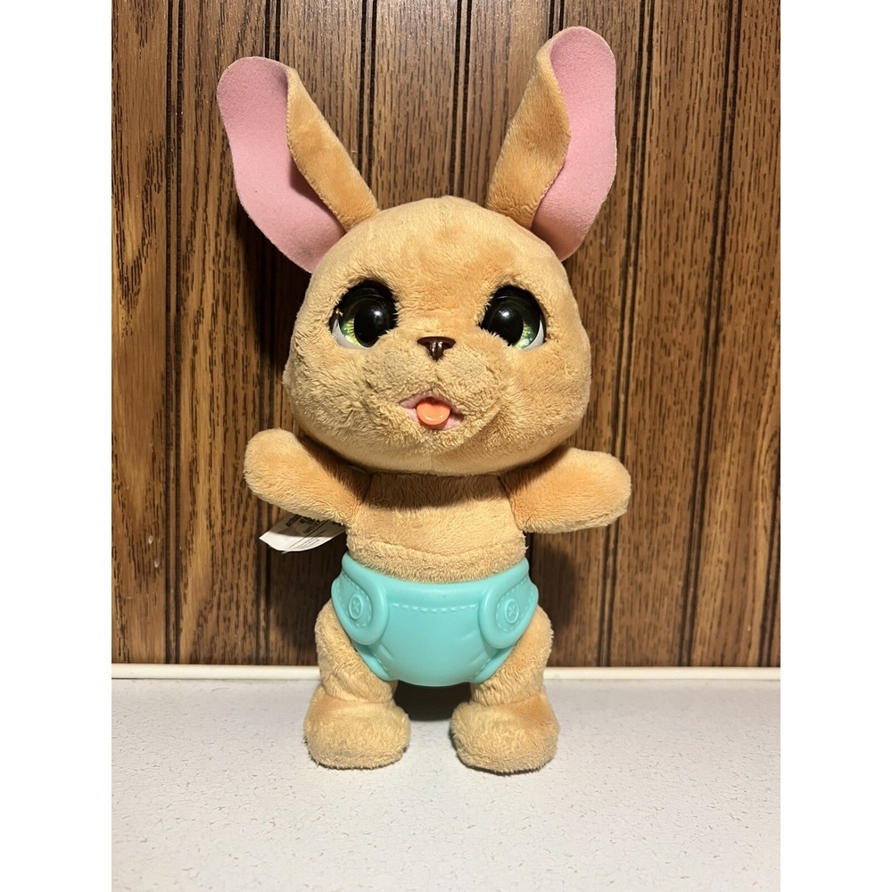 Hasbro Fureal Baby Kangaroo Joey Interactive Pet Kids Toy Tested and works Gift‎
